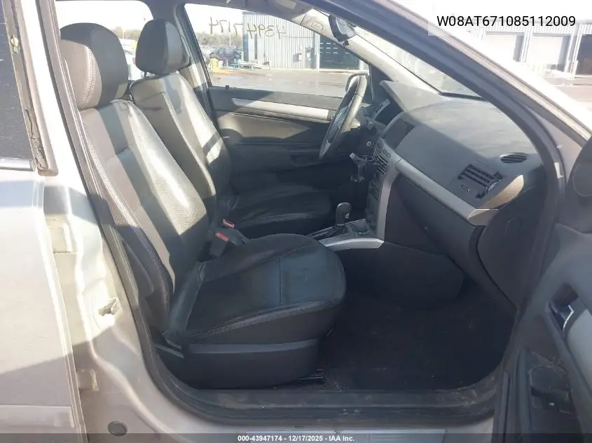 W08AT671085112009 2008 Saturn Astra Xr