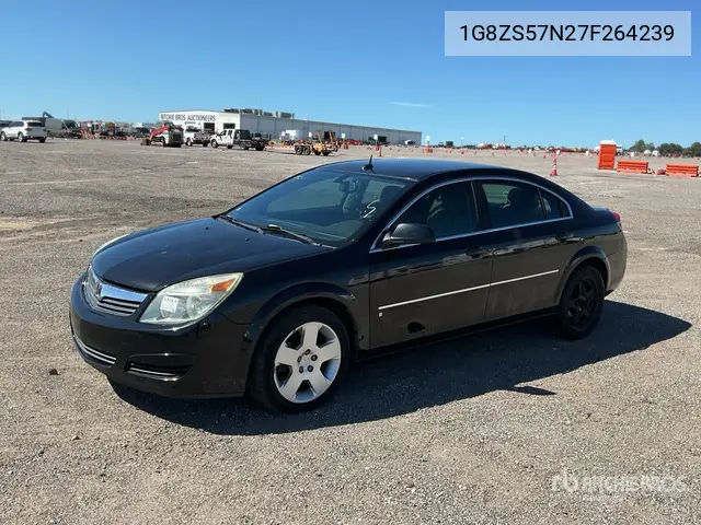 1G8ZS57N27F264239 2007 Saturn Aura 2007 Saturn Aura Automobile