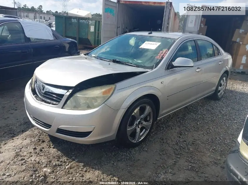 1G8ZS57N47F216032 2007 Saturn Aura Xe