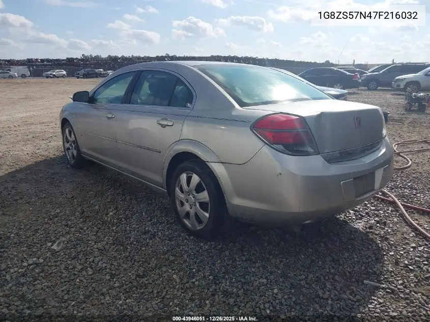 1G8ZS57N47F216032 2007 Saturn Aura Xe