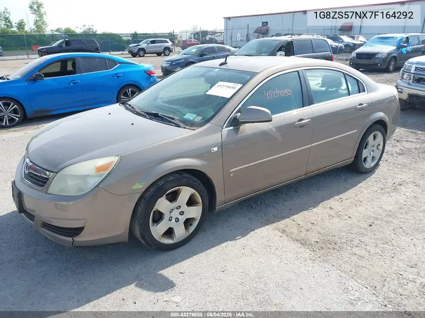 2007 Saturn Aura Xe VIN: 1G8ZS57NX7F164292 Lot: 45279050