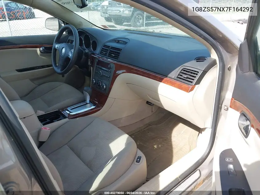 2007 Saturn Aura Xe VIN: 1G8ZS57NX7F164292 Lot: 45279050