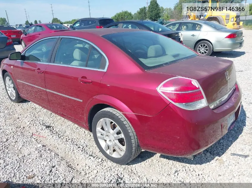 1G8ZS57N98F146366 2008 Saturn Aura Xe