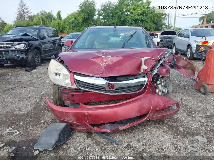 2008 Saturn Aura Xe VIN: 1G8ZS57N78F291213 Lot: 40177764