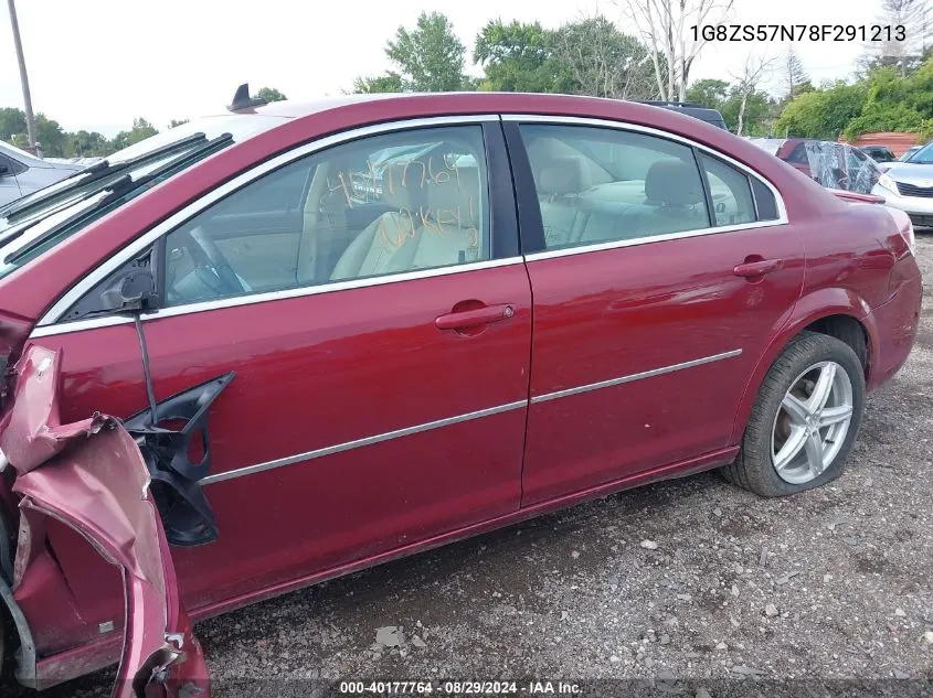 2008 Saturn Aura Xe VIN: 1G8ZS57N78F291213 Lot: 40177764