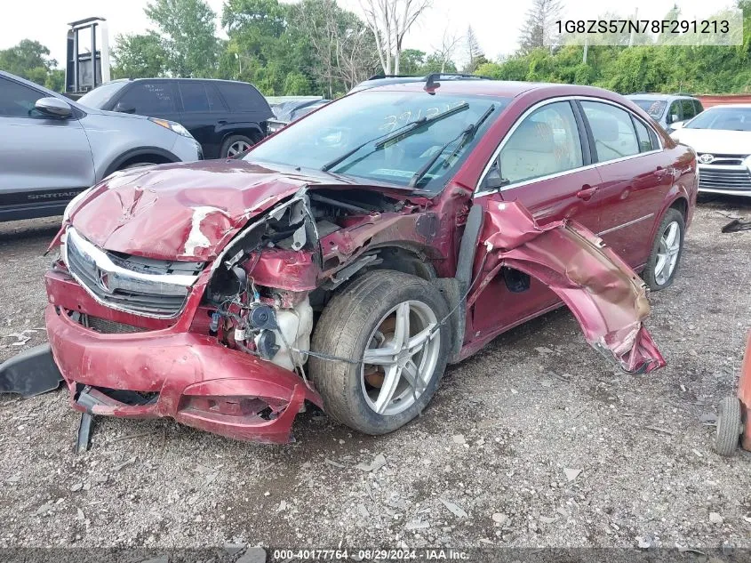 2008 Saturn Aura Xe VIN: 1G8ZS57N78F291213 Lot: 40177764