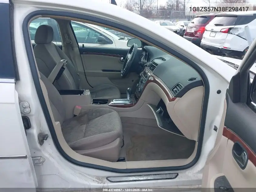 1G8ZS57N38F298417 2008 Saturn Aura Xe