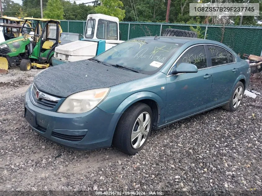 2009 Saturn Aura Xe VIN: 1G8ZS57B29F237745 Lot: 40295702