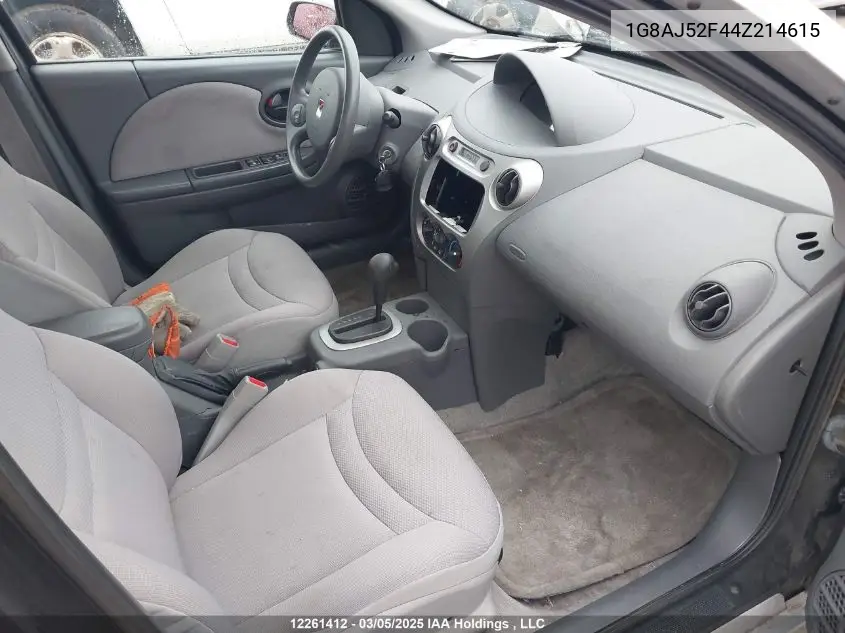 1G8AJ52F44Z214615 2004 Saturn Ion Level 2