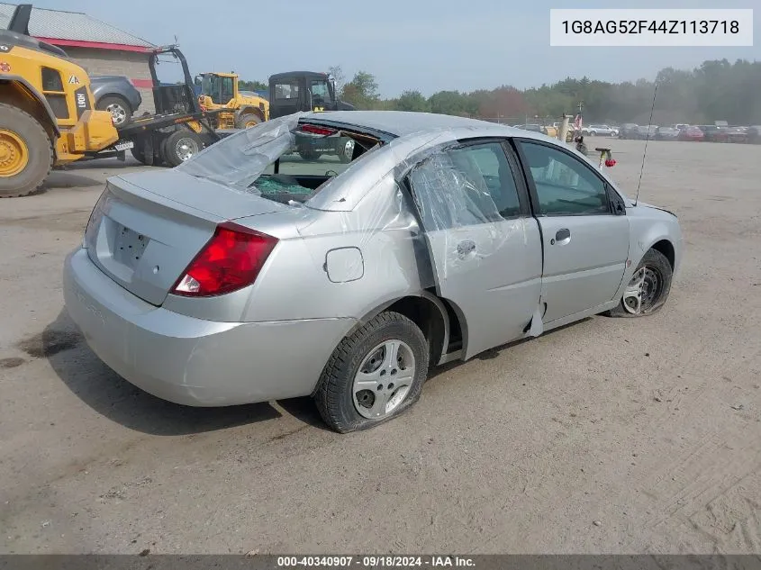 1G8AG52F44Z113718 2004 Saturn Ion 1