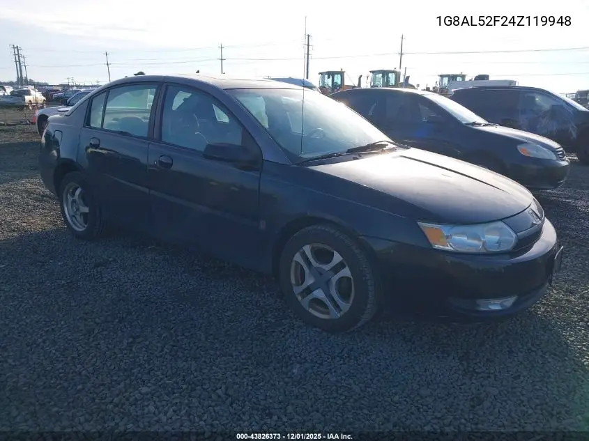 1G8AL52F24Z119948 2004 Saturn Ion 3