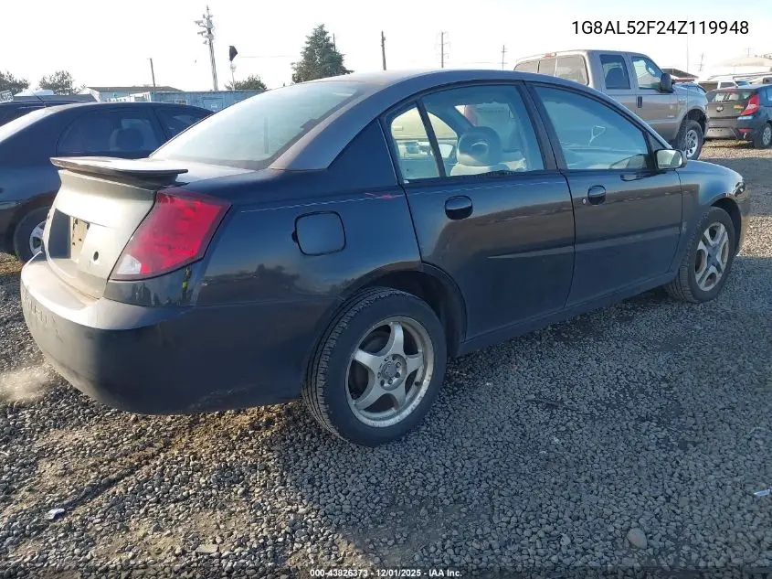 1G8AL52F24Z119948 2004 Saturn Ion 3