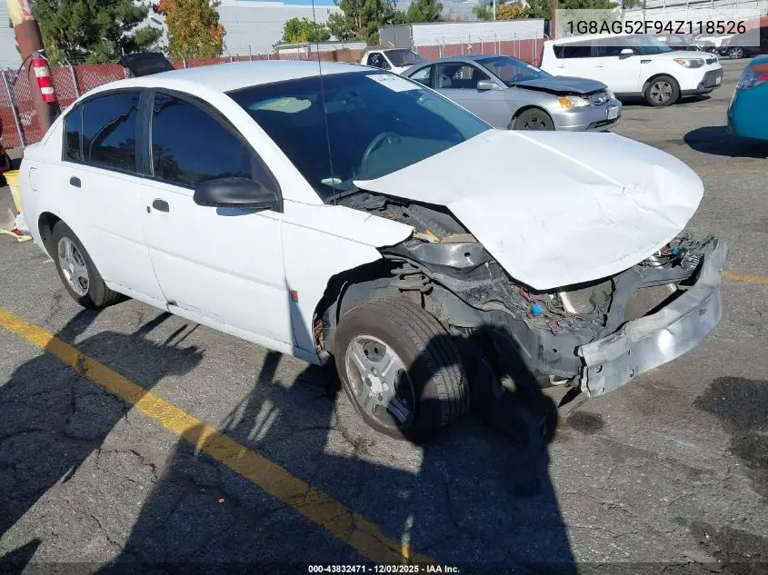 1G8AG52F94Z118526 2004 Saturn Ion 1