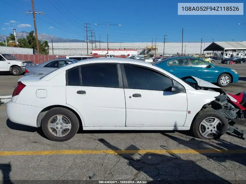 1G8AG52F94Z118526 2004 Saturn Ion 1