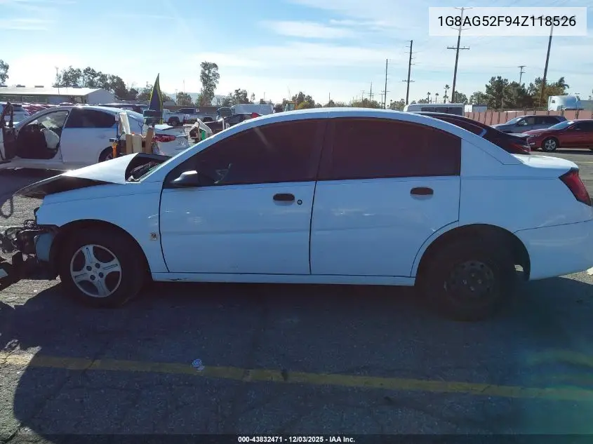 1G8AG52F94Z118526 2004 Saturn Ion 1