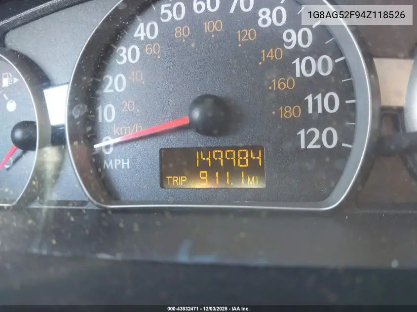 1G8AG52F94Z118526 2004 Saturn Ion 1