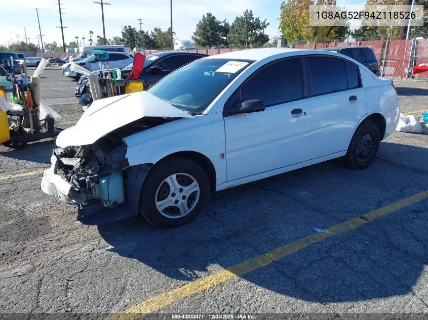 1G8AG52F94Z118526 2004 Saturn Ion 1