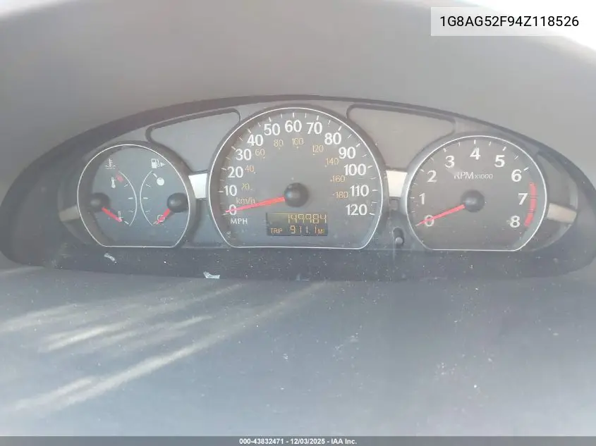 1G8AG52F94Z118526 2004 Saturn Ion 1
