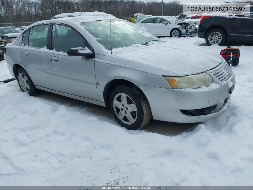 1G8AJ55F66Z148597 2006 Saturn Ion 2