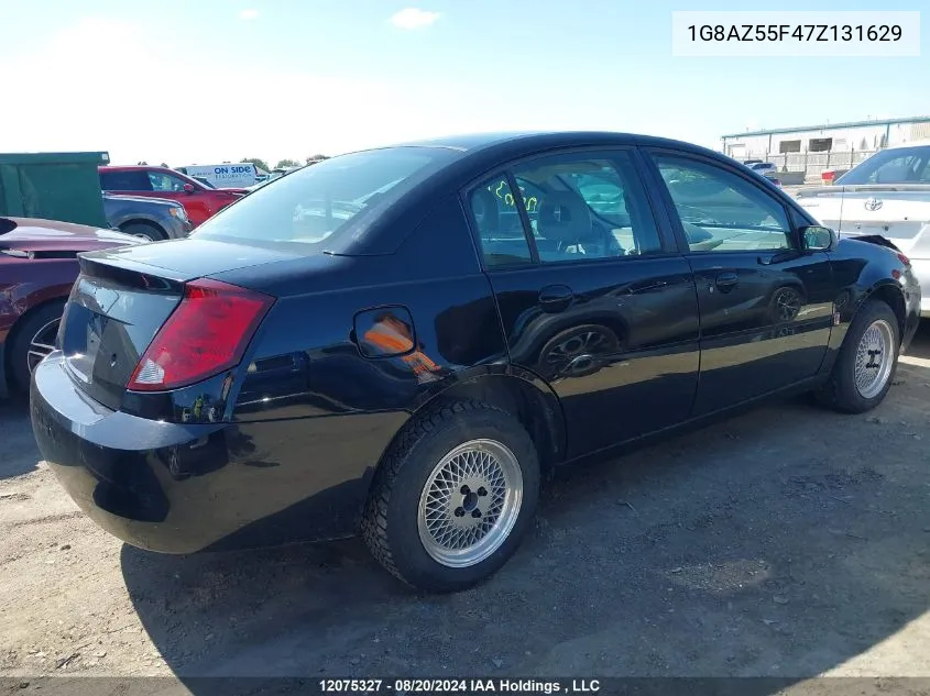 2007 Saturn Ion Sedan VIN: 1G8AZ55F47Z131629 Lot: 12075327