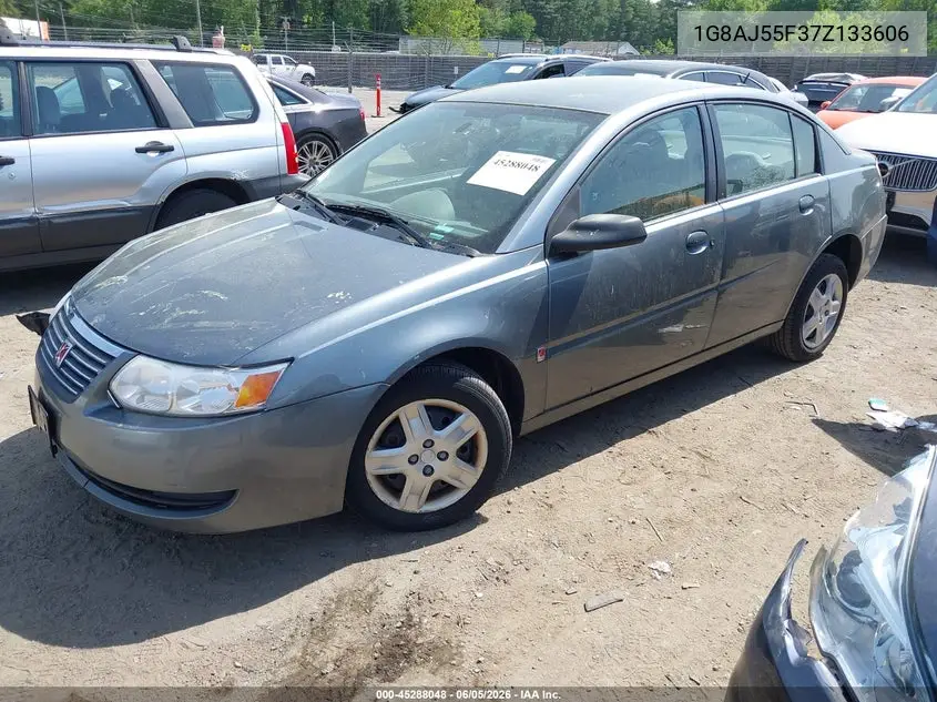 2007 Saturn Ion 2 VIN: 1G8AJ55F37Z133606 Lot: 45288048