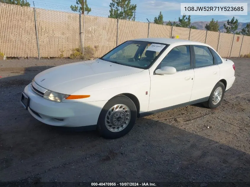 1G8JW52R71Y523685 2001 Saturn L300