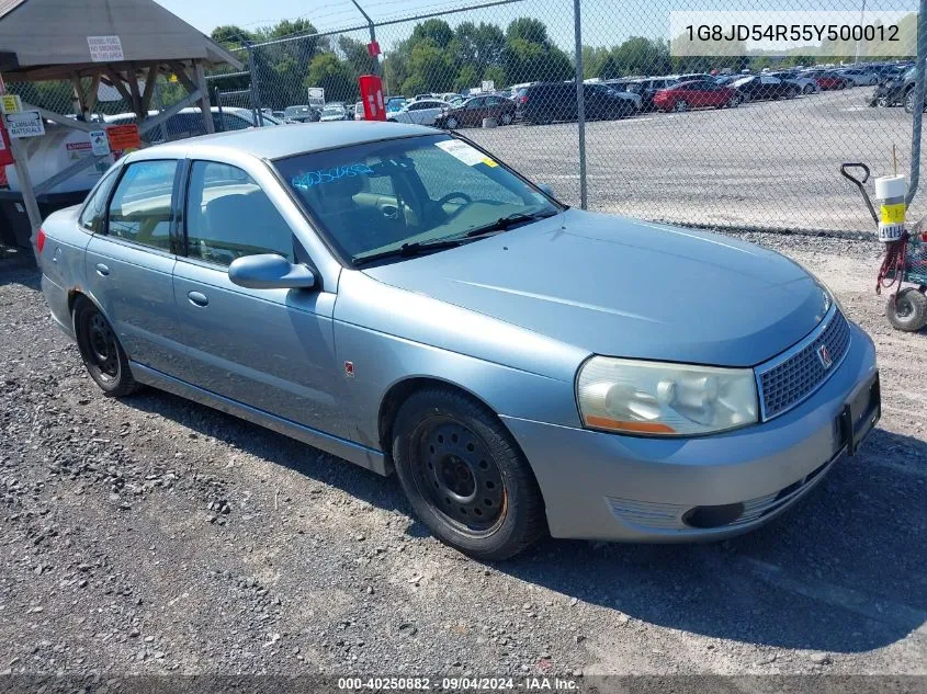 2005 Saturn L300 VIN: 1G8JD54R55Y500012 Lot: 40250882