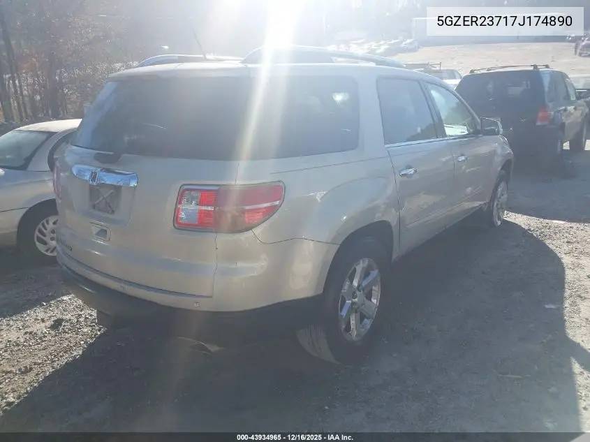 5GZER23717J174890 2007 Saturn Outlook Xr