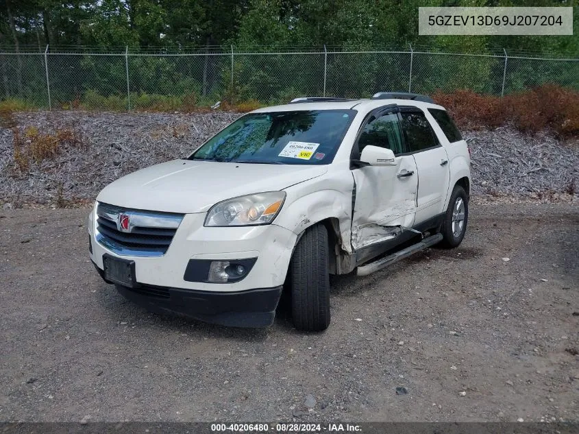 2009 Saturn Outlook Xe VIN: 5GZEV13D69J207204 Lot: 40206480