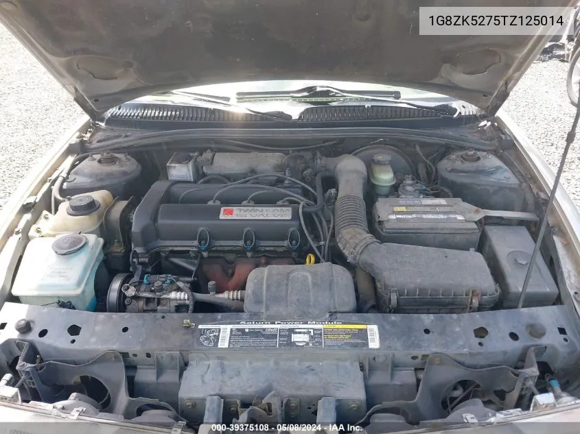 1G8ZK5275TZ125014 1996 Saturn Sl2