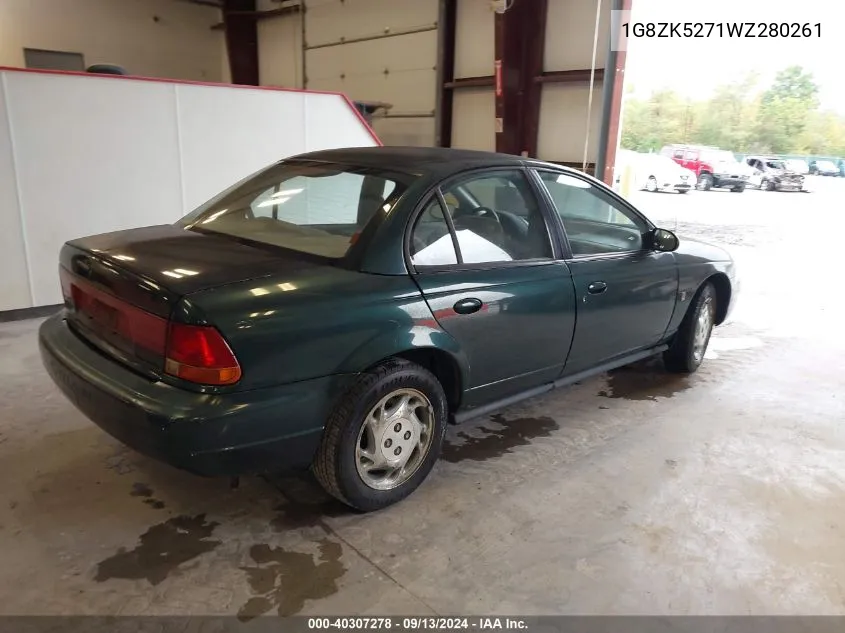 1G8ZK5271WZ280261 1998 Saturn Sl2