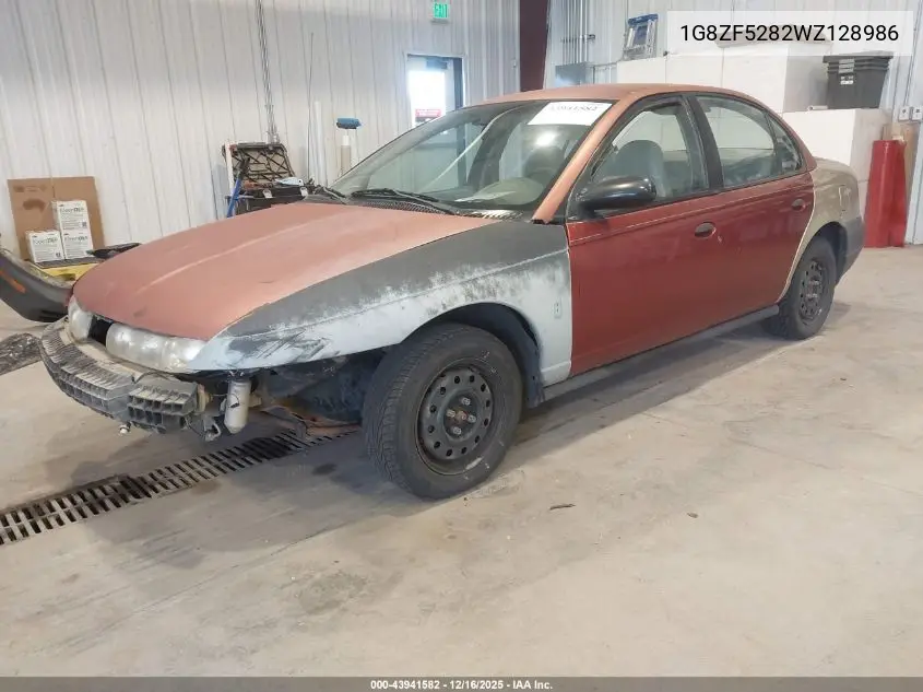 1G8ZF5282WZ128986 1998 Saturn Sl