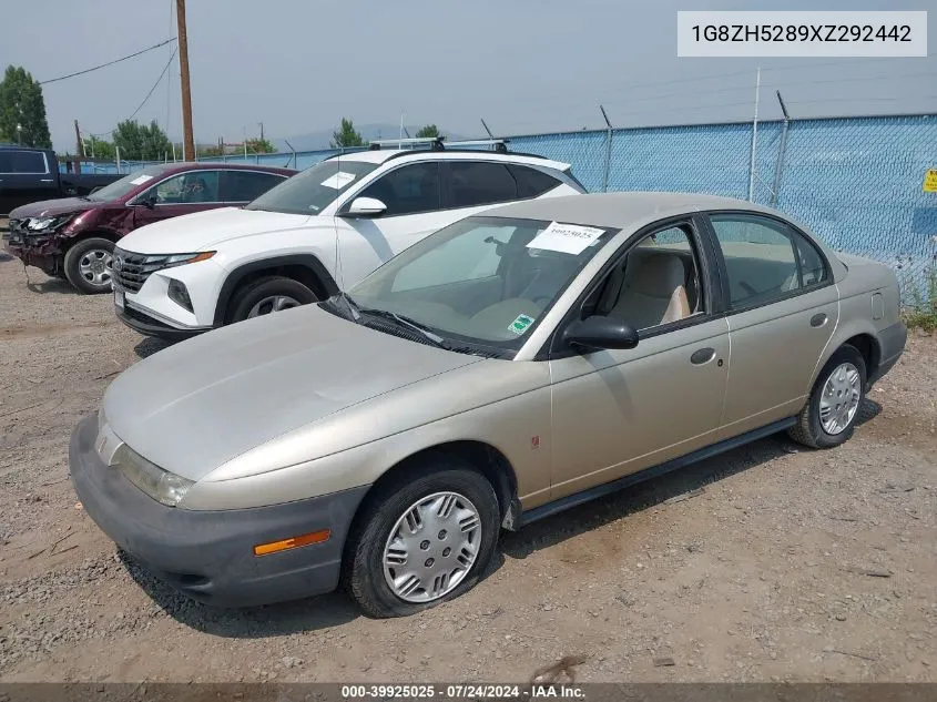 1G8ZH5289XZ292442 1999 Saturn Sl1