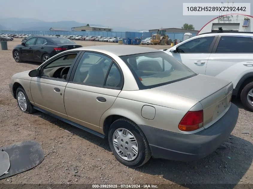 1G8ZH5289XZ292442 1999 Saturn Sl1