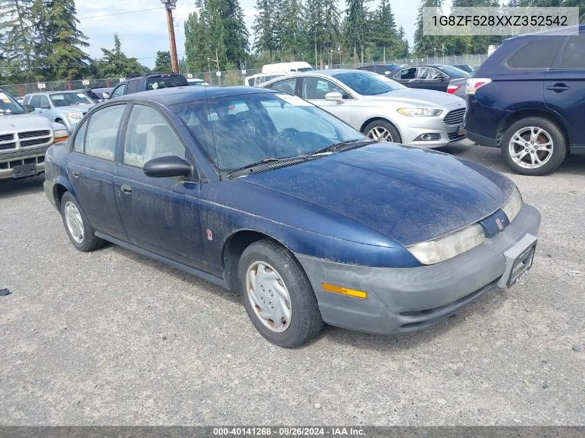 1999 Saturn Sl VIN: 1G8ZF528XXZ352542 Lot: 40141268