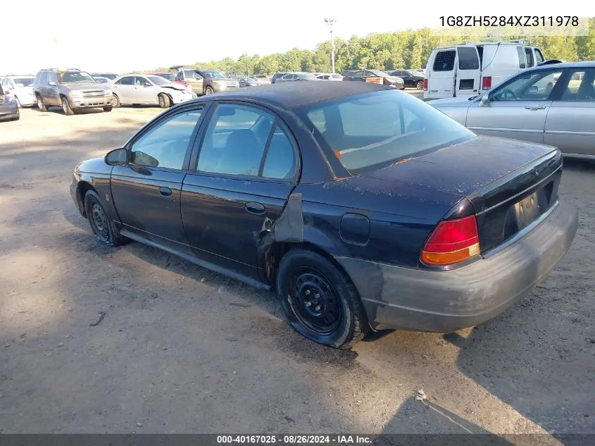 1999 Saturn Sl1 VIN: 1G8ZH5284XZ311978 Lot: 40167025