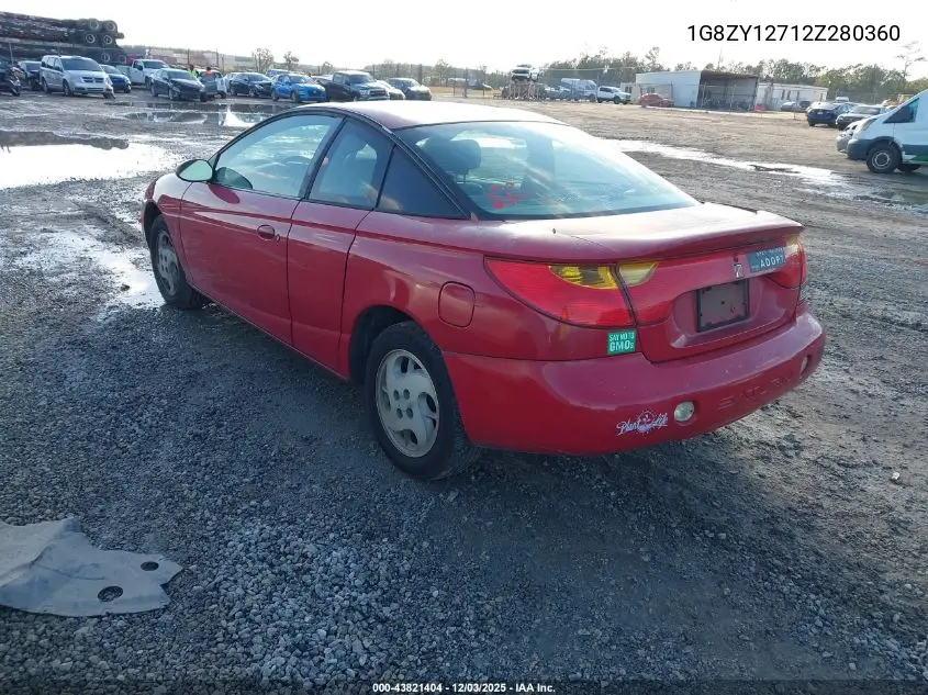 1G8ZY12712Z280360 2002 Saturn S-Series Sc2