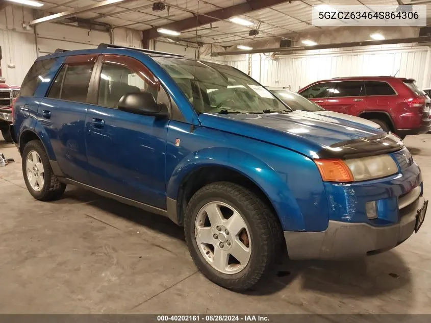 2004 Saturn Vue V6 VIN: 5GZCZ63464S864306 Lot: 40202161