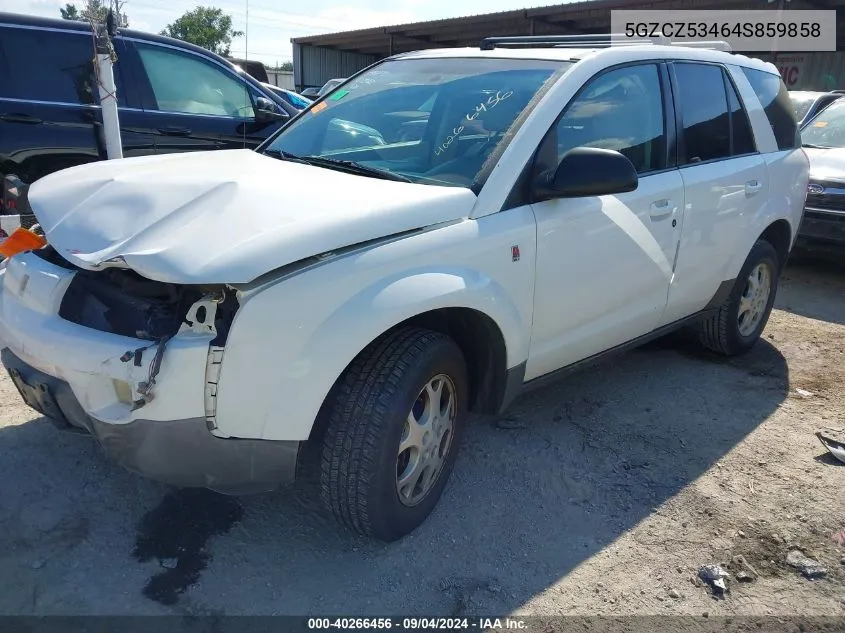 2004 Saturn Vue V6 VIN: 5GZCZ53464S859858 Lot: 40266456