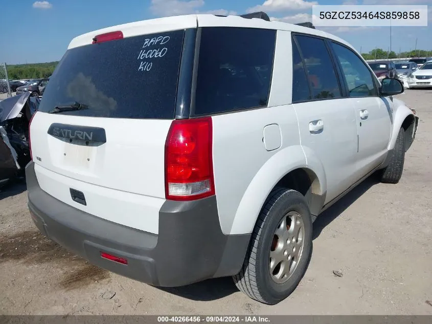 2004 Saturn Vue V6 VIN: 5GZCZ53464S859858 Lot: 40266456