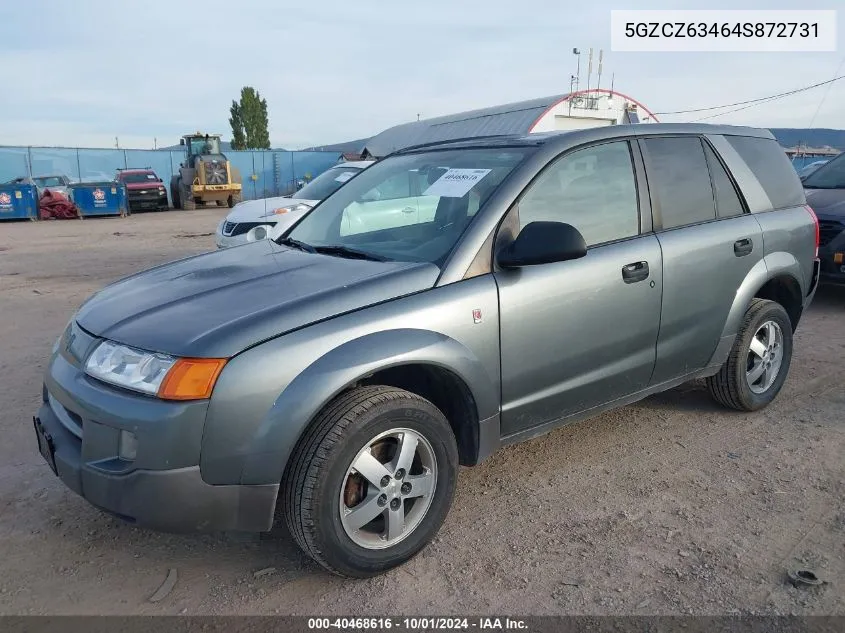 5GZCZ63464S872731 2004 Saturn Vue V6