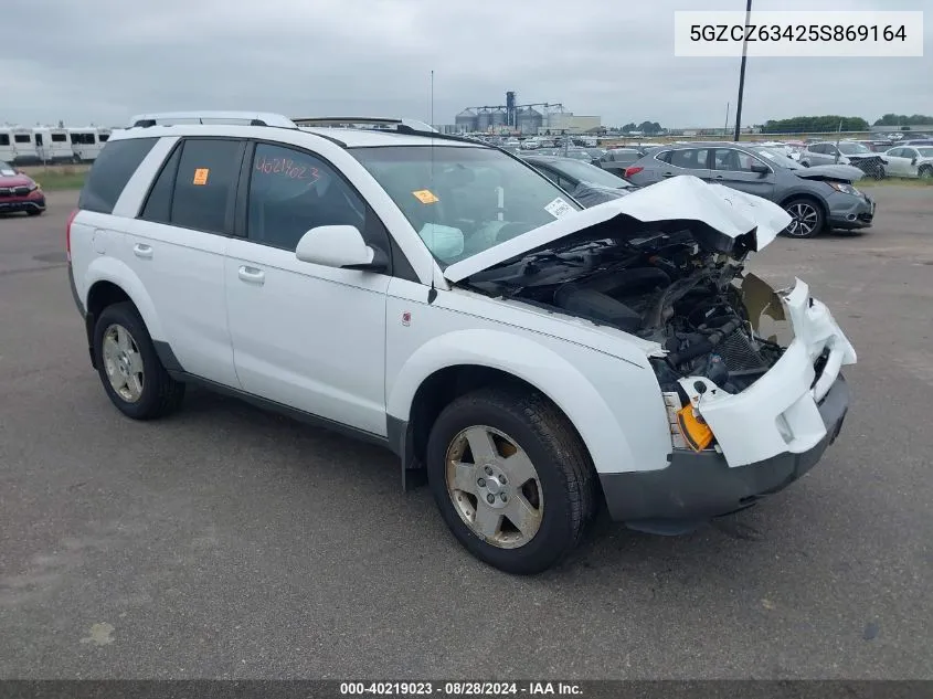 2005 Saturn Vue V6 VIN: 5GZCZ63425S869164 Lot: 40219023