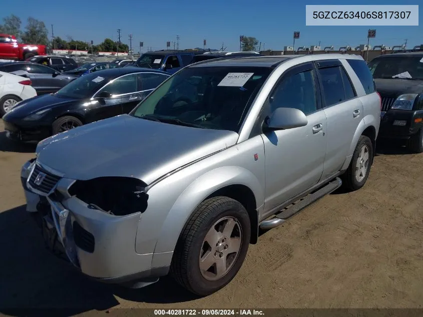 2006 Saturn Vue V6 VIN: 5GZCZ63406S817307 Lot: 40281722