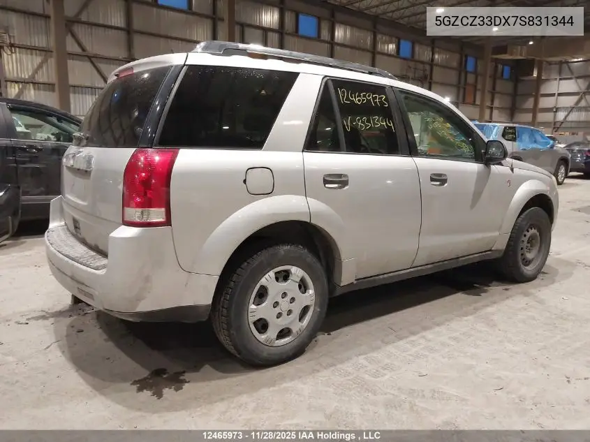 5GZCZ33DX7S831344 2007 Saturn Vue