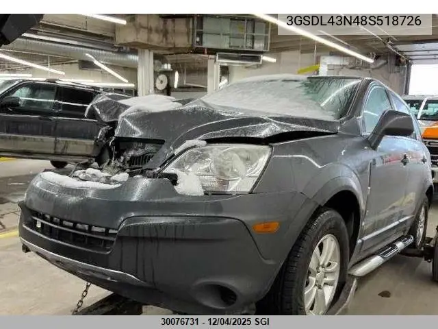 3GSDL43N48S518726 2008 Saturn Vue Xe