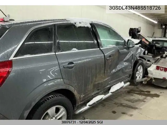 3GSDL43N48S518726 2008 Saturn Vue Xe