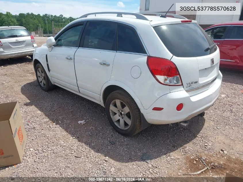 3GSCL53778S570628 2008 Saturn Vue V6 Xr