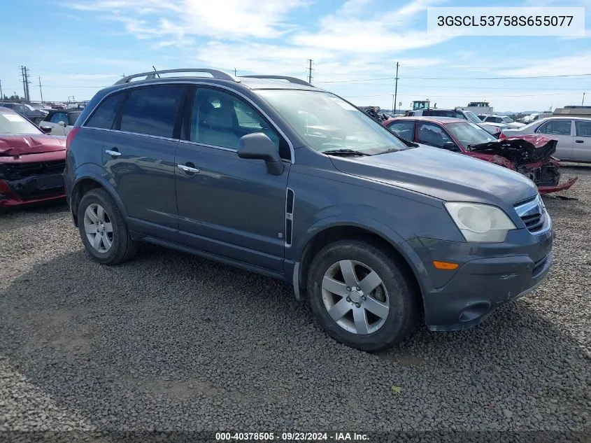 3GSCL53758S655077 2008 Saturn Vue V6 Xr