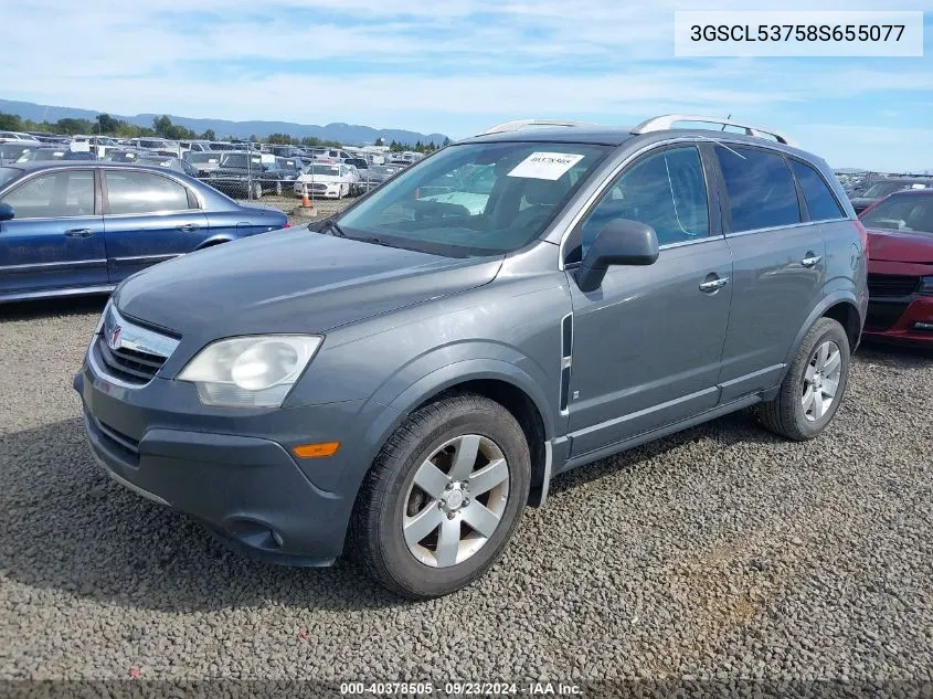 3GSCL53758S655077 2008 Saturn Vue V6 Xr