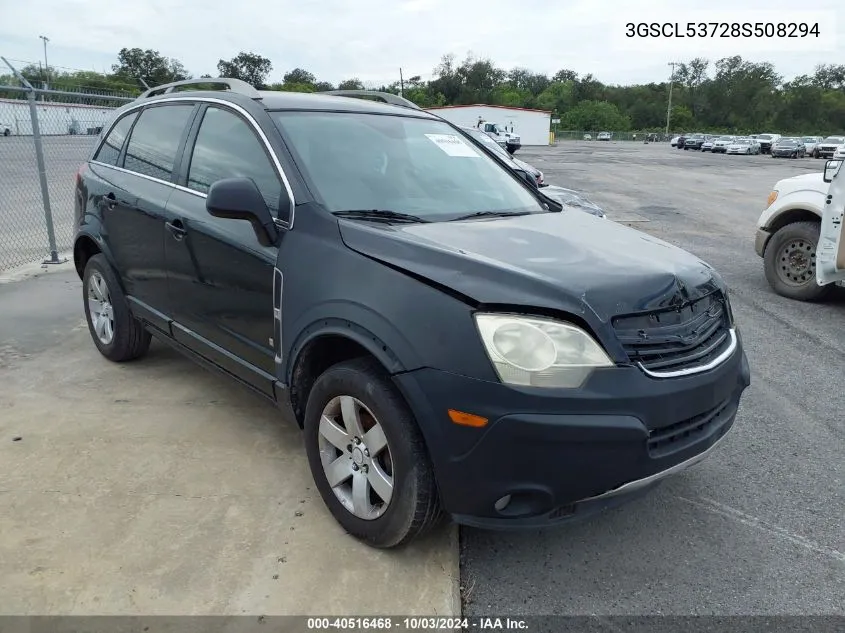 3GSCL53728S508294 2008 Saturn Vue V6 Xr